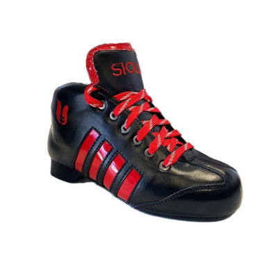 Botes Sioux Sharki T28-36 negre-vermell